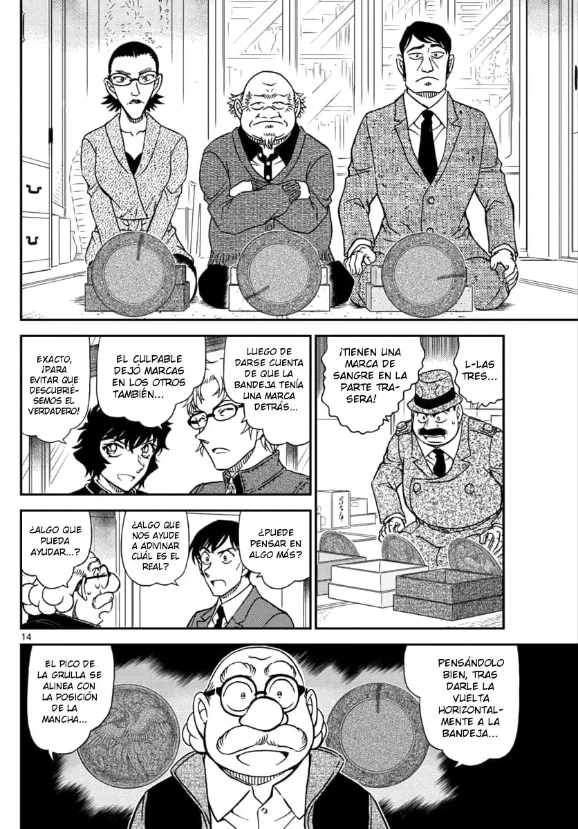 Detective Conan capítulo 1036 página 14
