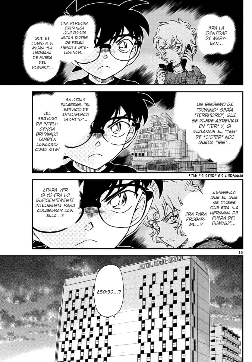 Detective Conan capítulo 1038 página 16