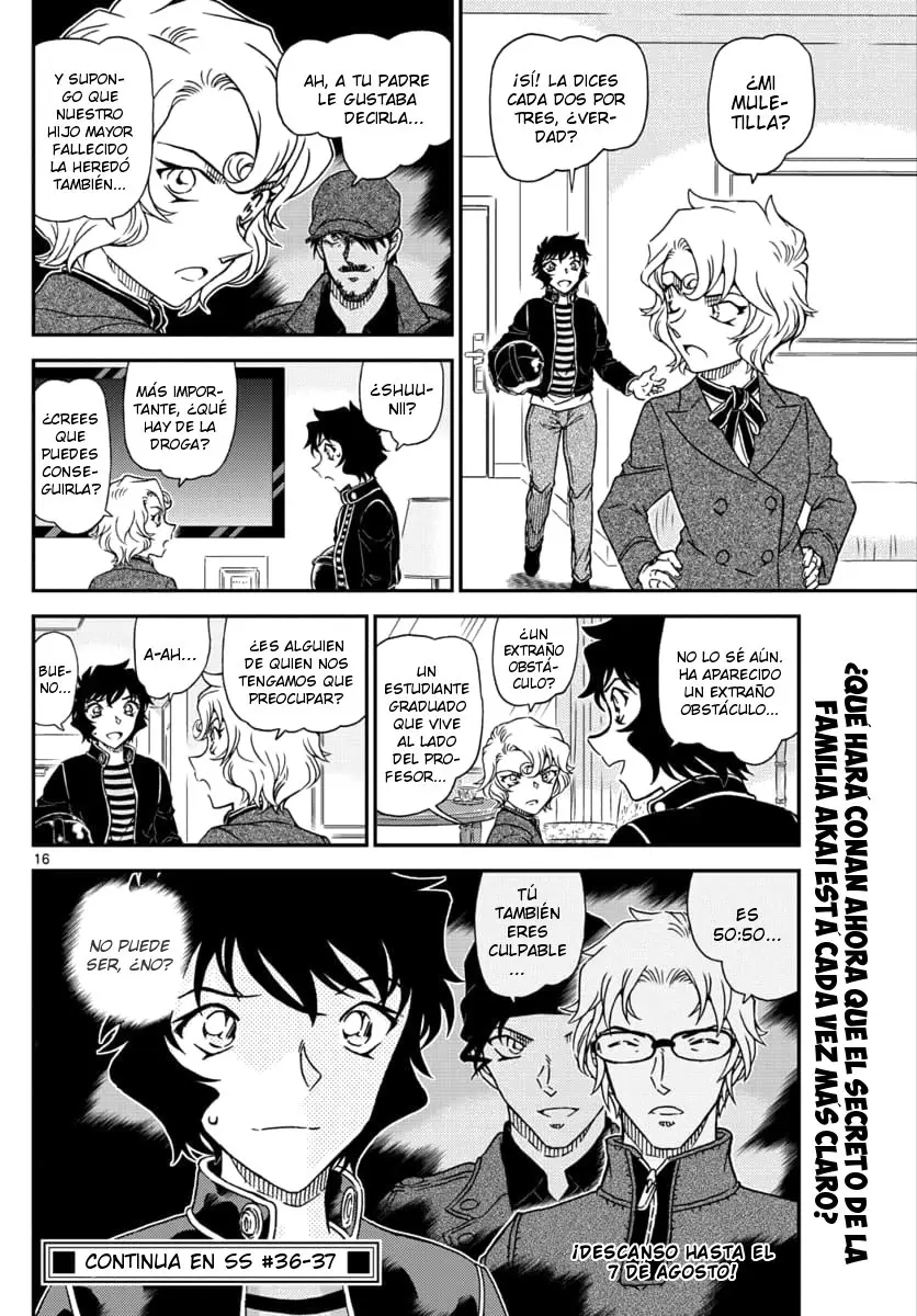 Detective Conan capítulo 1038 página 17