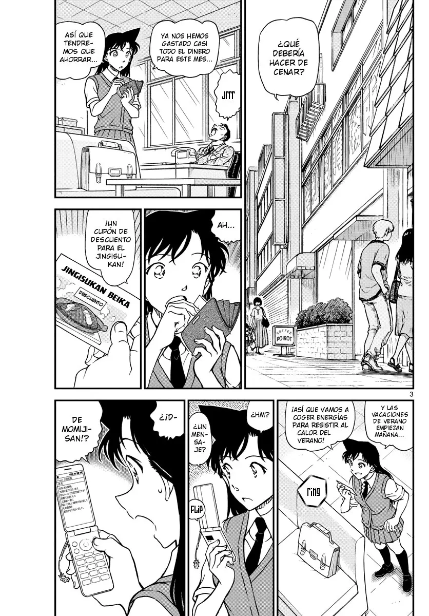Detective Conan capítulo 1039 página 3