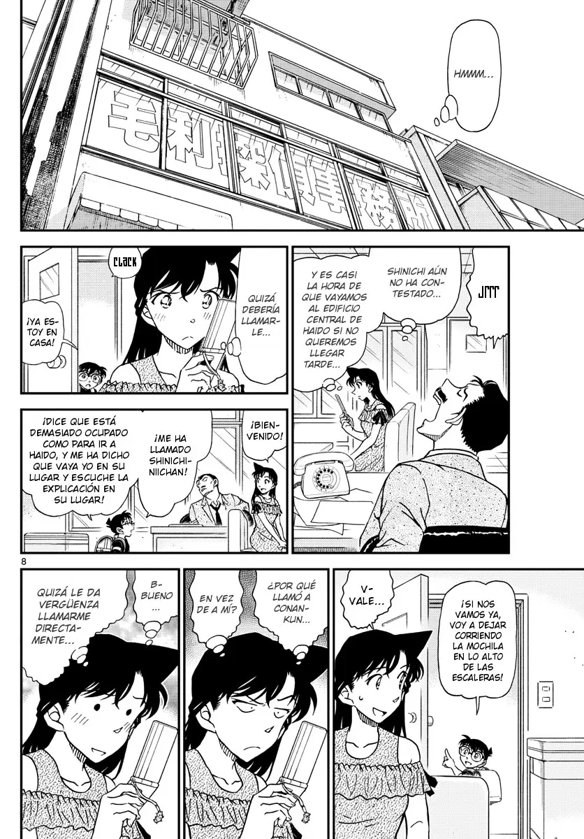Detective Conan capítulo 1039 página 8