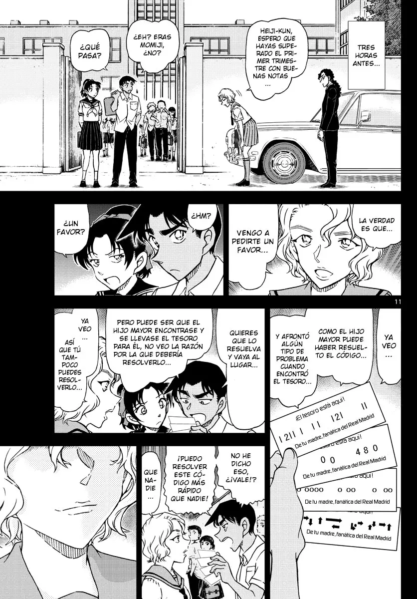 Detective Conan capítulo 1039 página 11