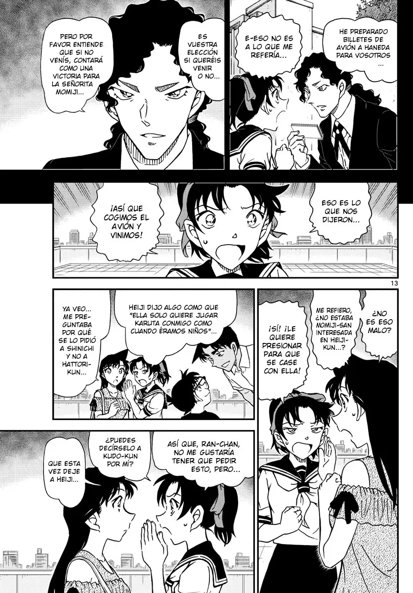 Detective Conan capítulo 1039 página 13