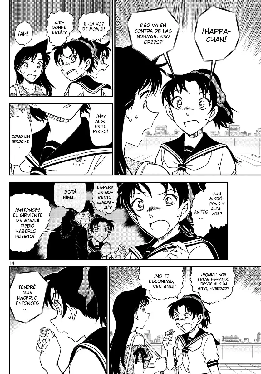 Detective Conan capítulo 1039 página 14
