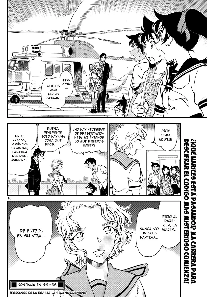 Detective Conan capítulo 1039 página 16