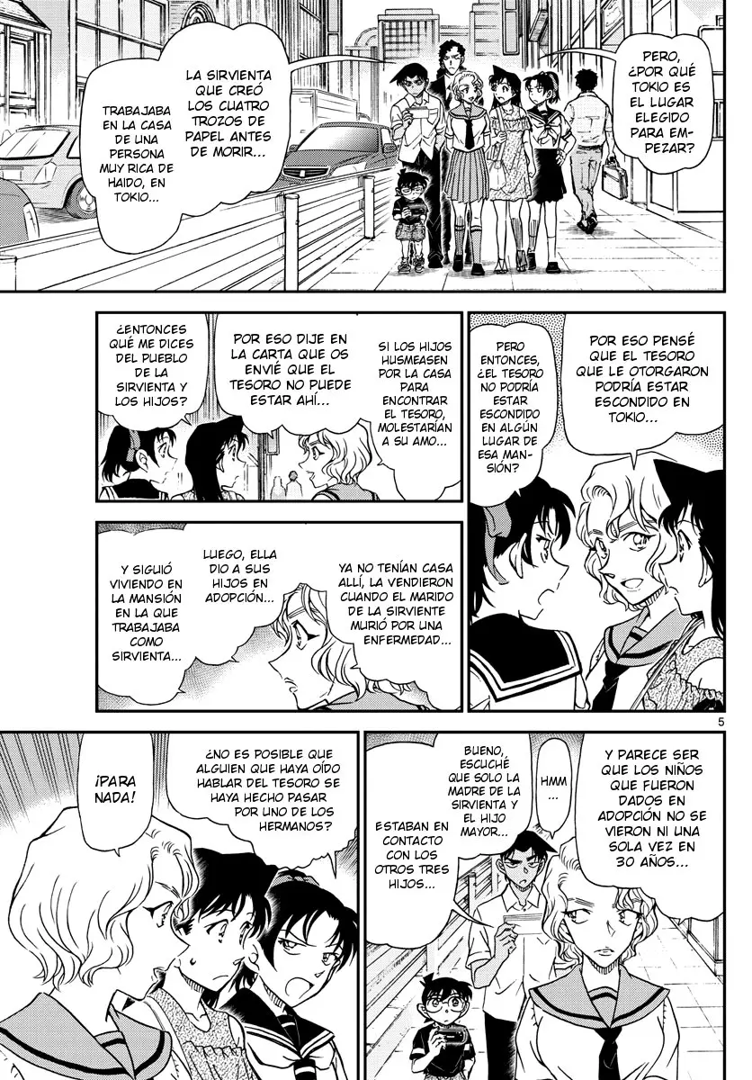 Detective Conan capítulo 1040 página 5