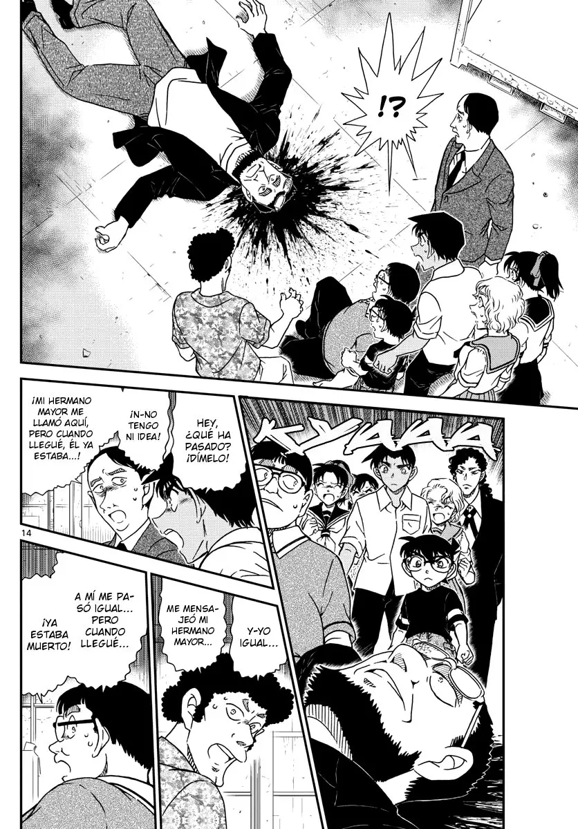 Detective Conan capítulo 1040 página 14