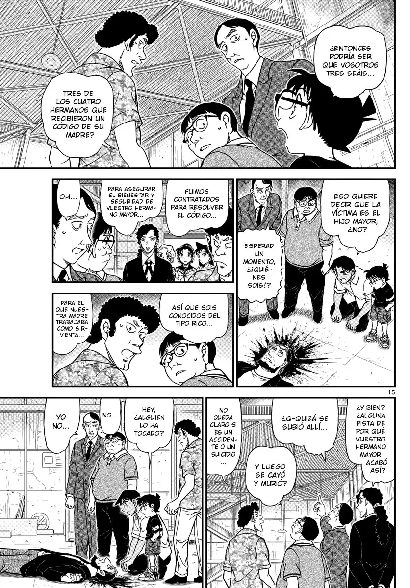 Detective Conan capítulo 1040 página 15