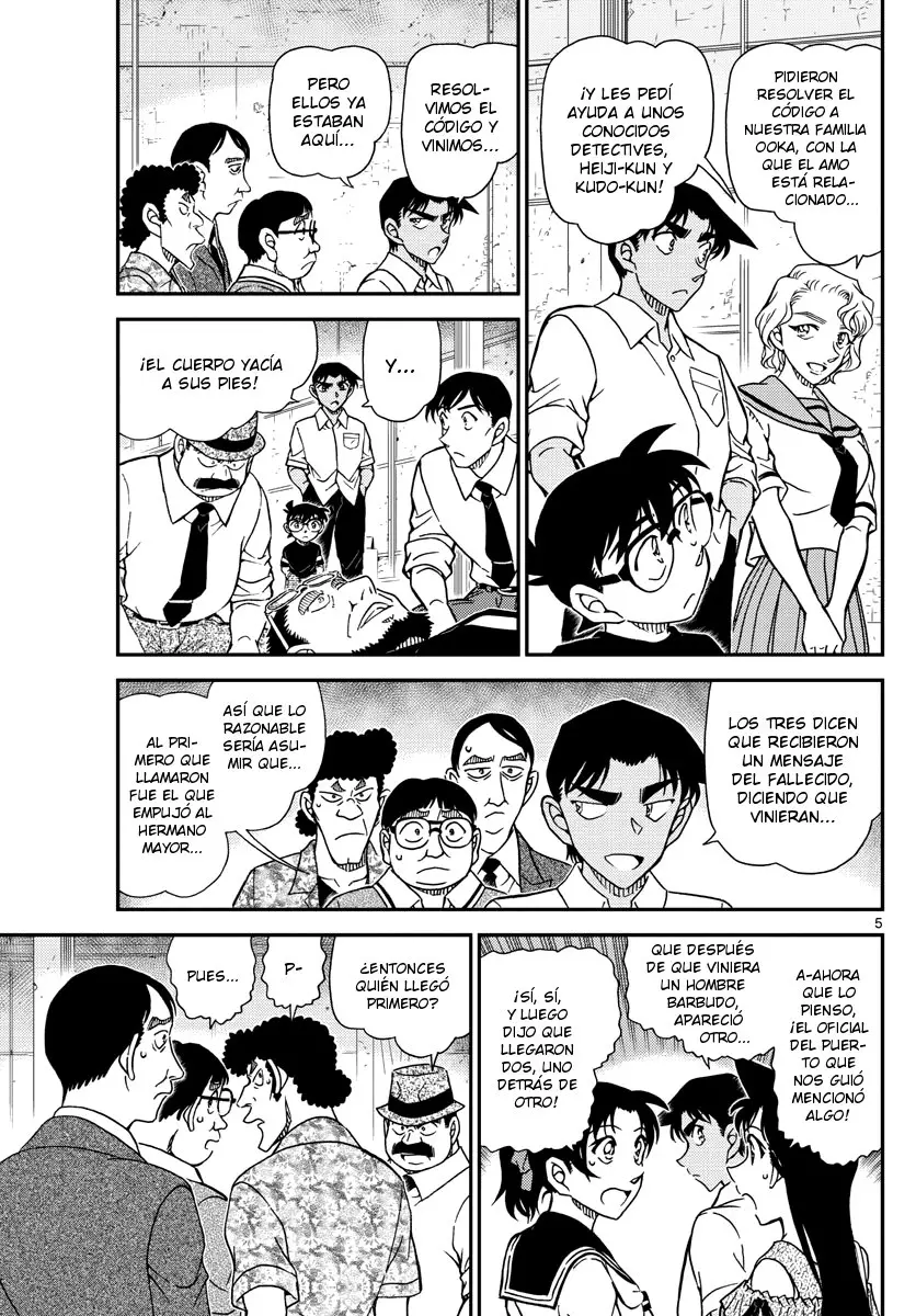 Detective Conan capítulo 1041 página 5