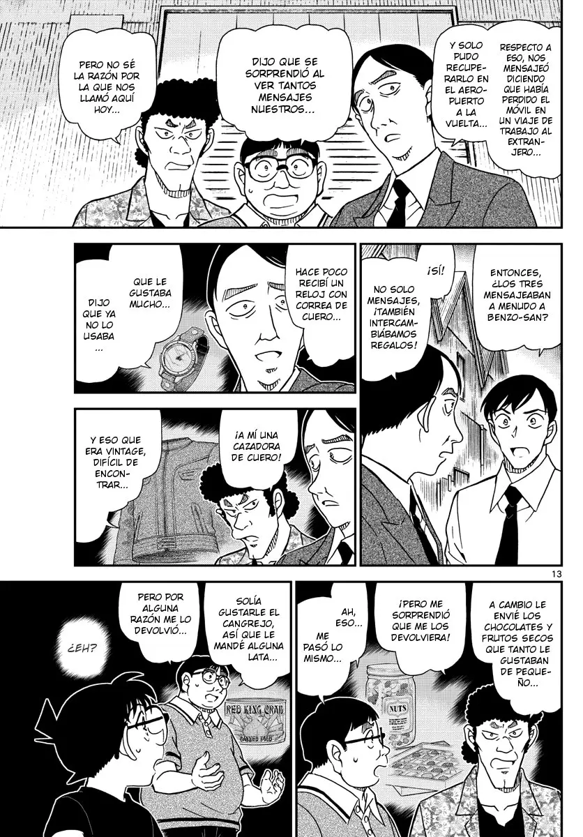 Detective Conan capítulo 1041 página 13