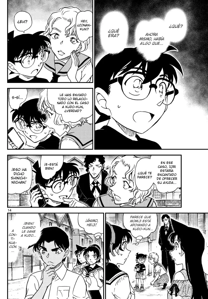 Detective Conan capítulo 1041 página 14