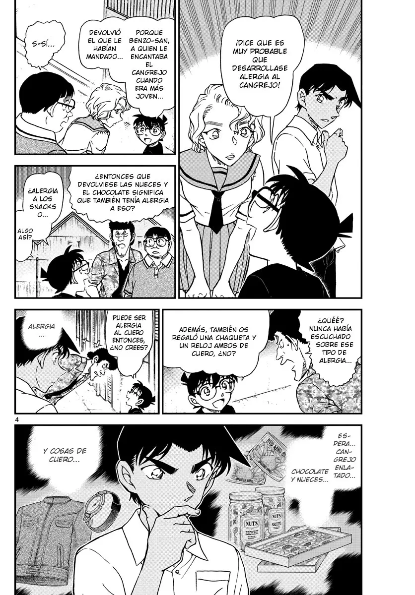 Detective Conan capítulo 1042 página 4