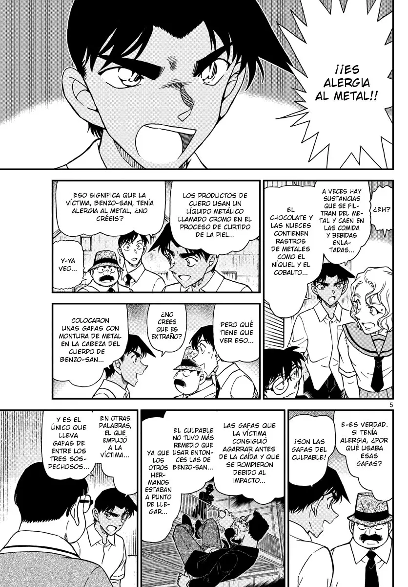 Detective Conan capítulo 1042 página 5