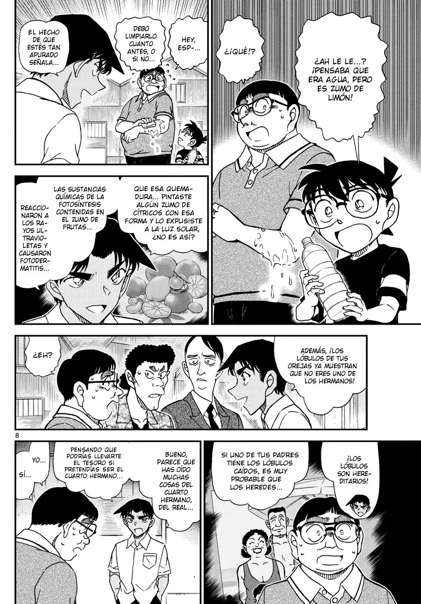 Detective Conan capítulo 1042 página 8