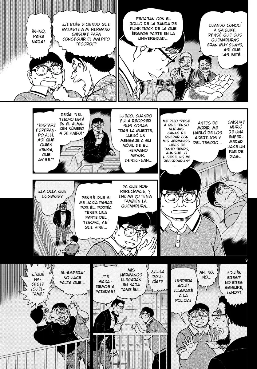 Detective Conan capítulo 1042 página 9