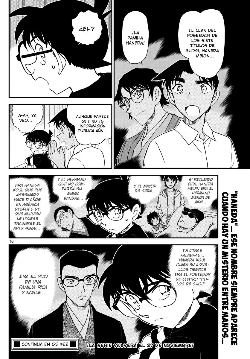 Detective Conan capítulo 1042 página 16