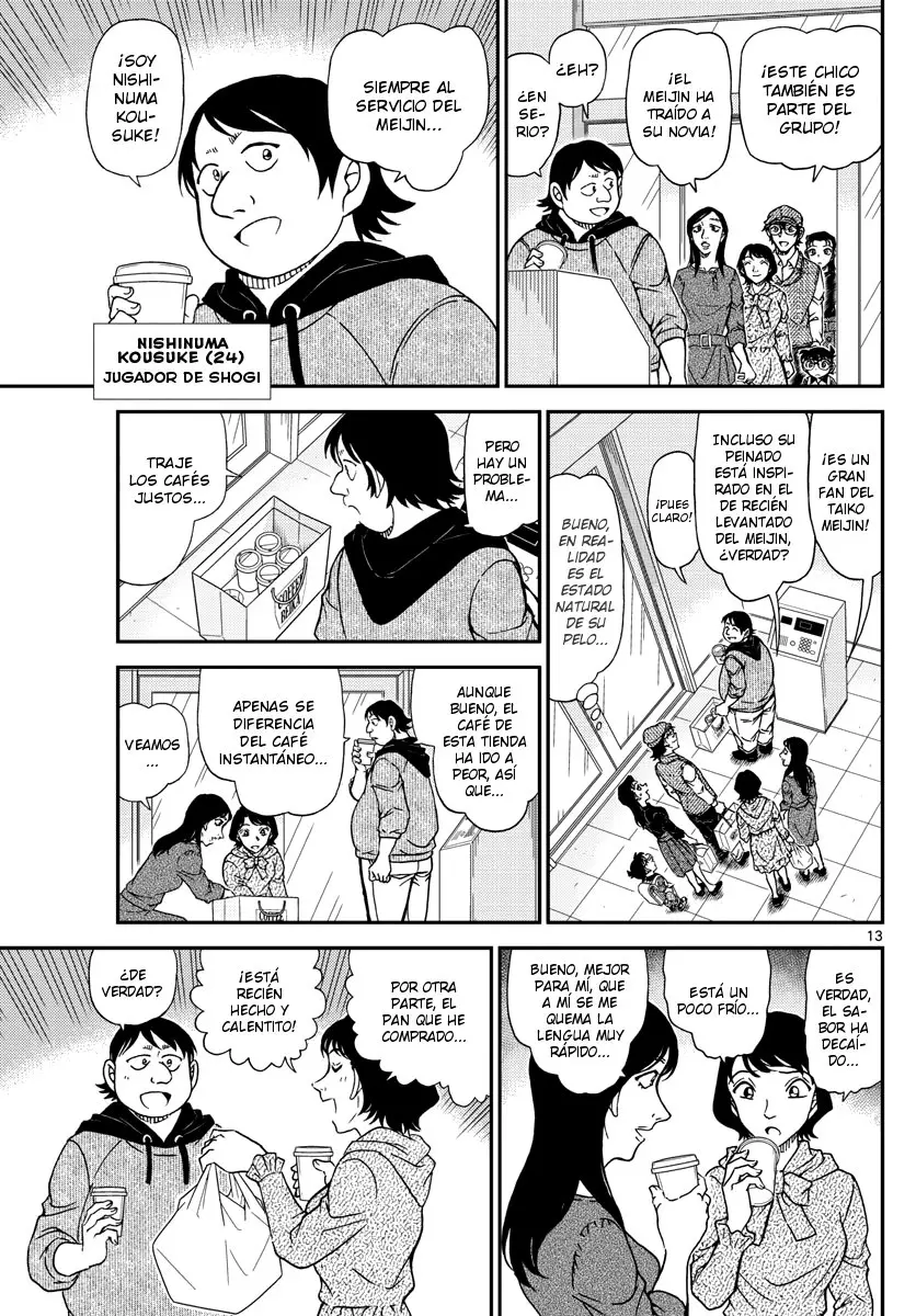 Detective Conan capítulo 1043 página 13