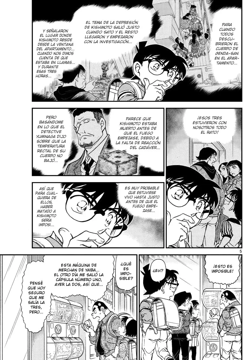 Detective Conan capítulo 1045 página 5