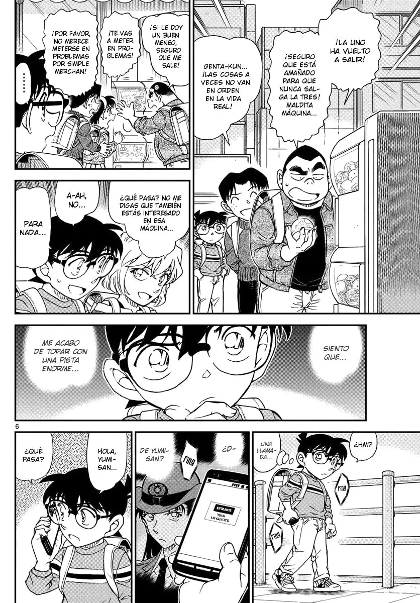 Detective Conan capítulo 1045 página 6