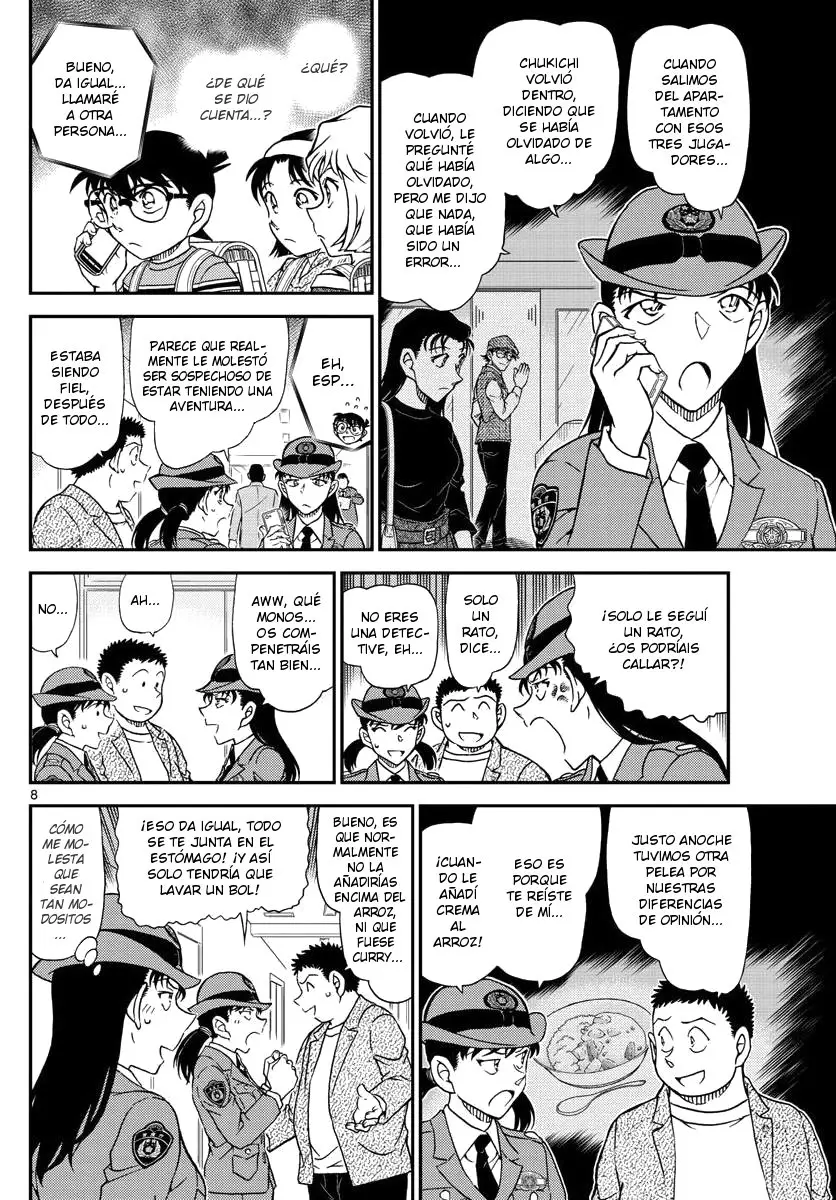 Detective Conan capítulo 1045 página 8