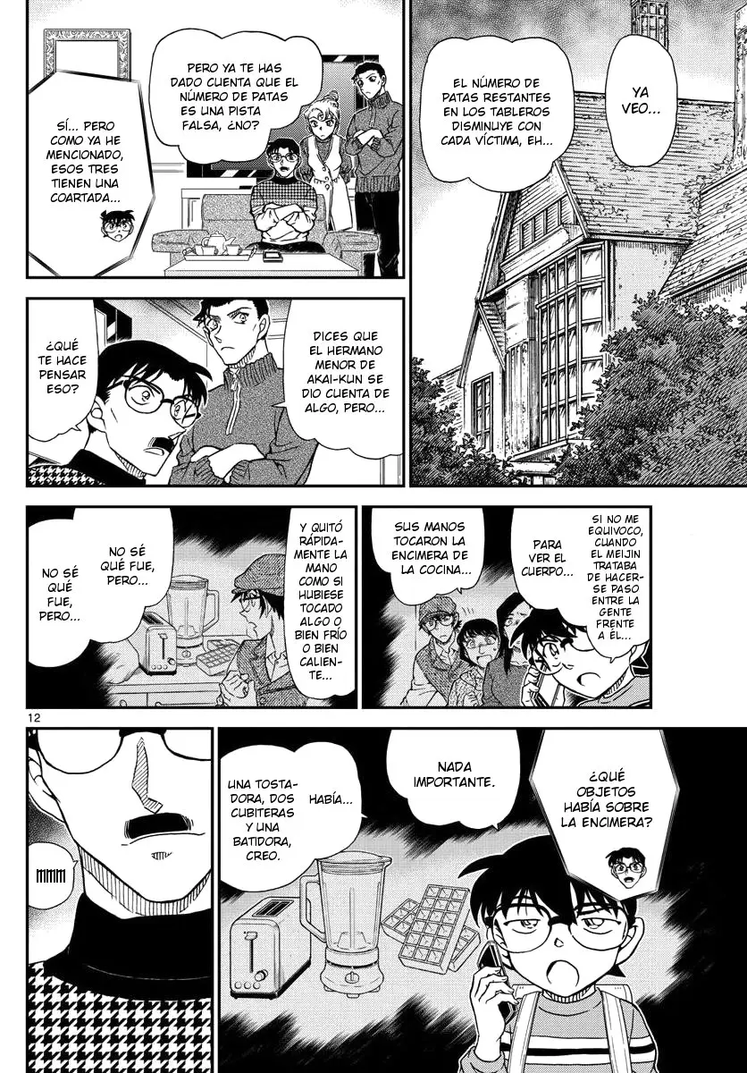 Detective Conan capítulo 1045 página 12