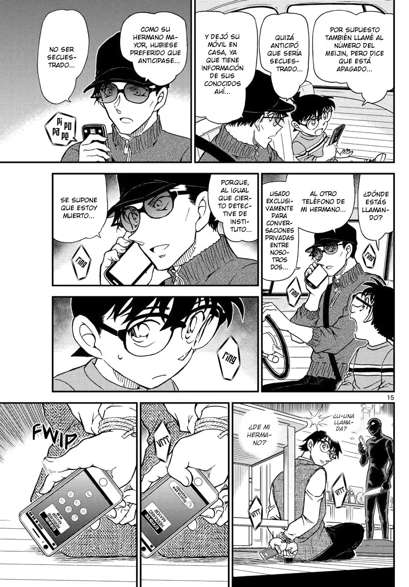 Detective Conan capítulo 1045 página 15