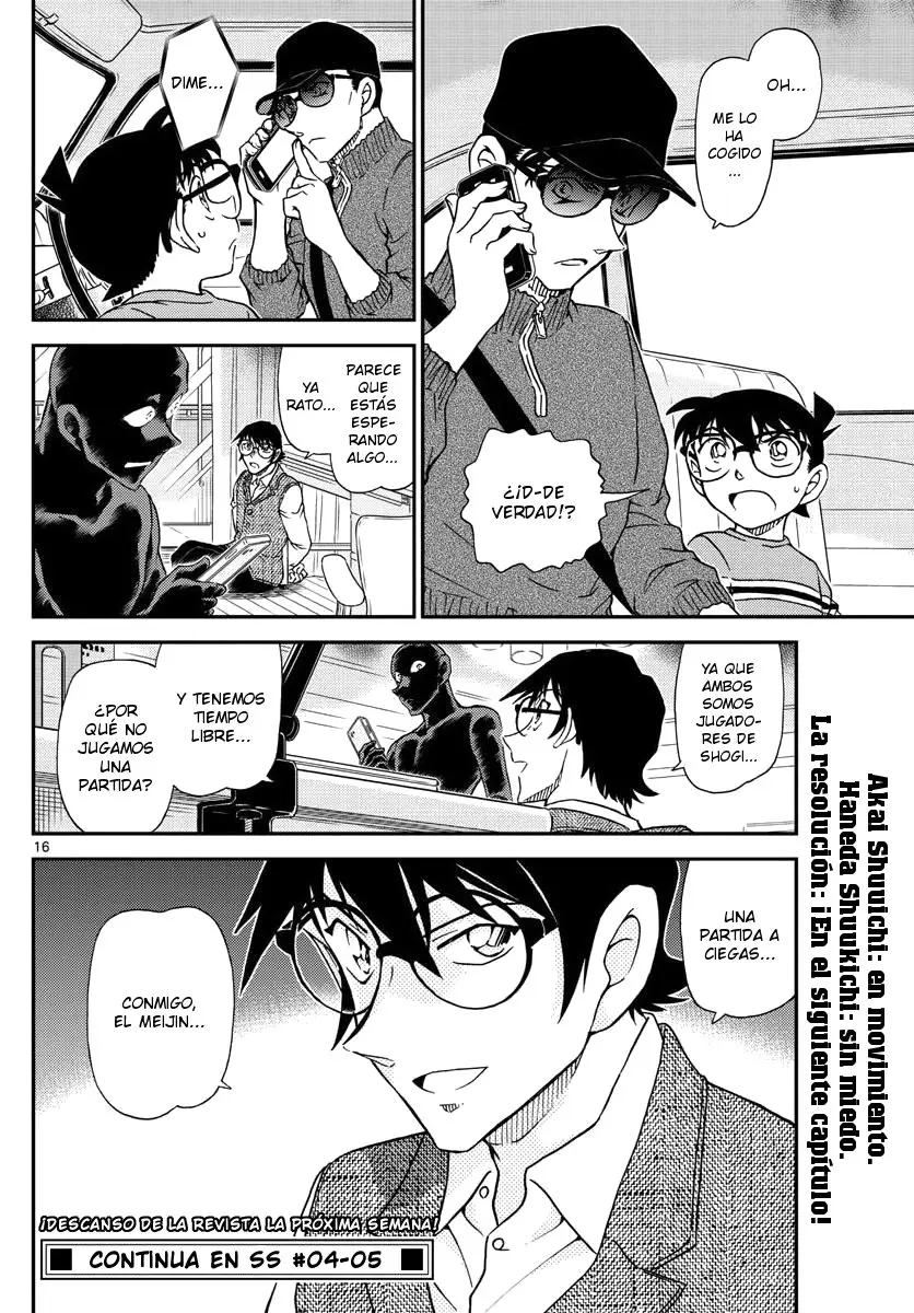 Detective Conan capítulo 1045 página 16