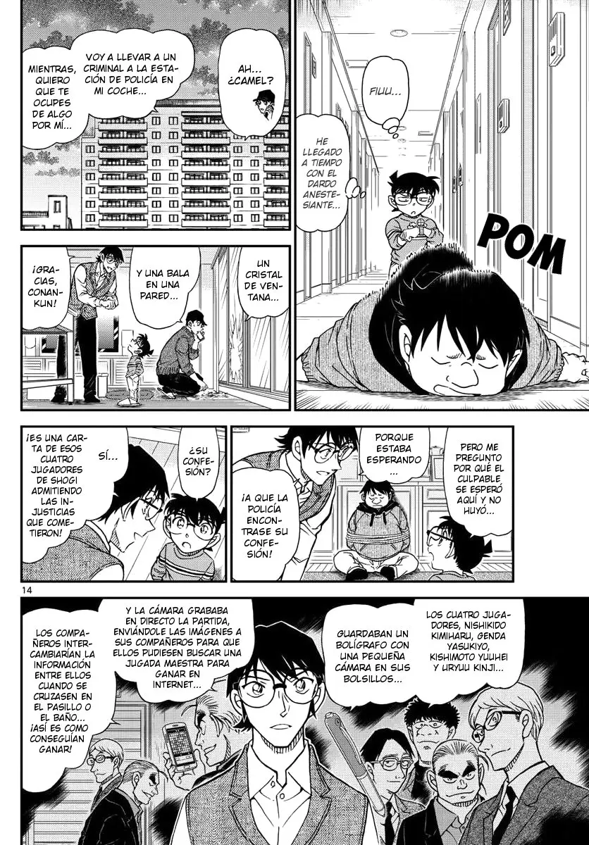 Detective Conan capítulo 1046 página 14