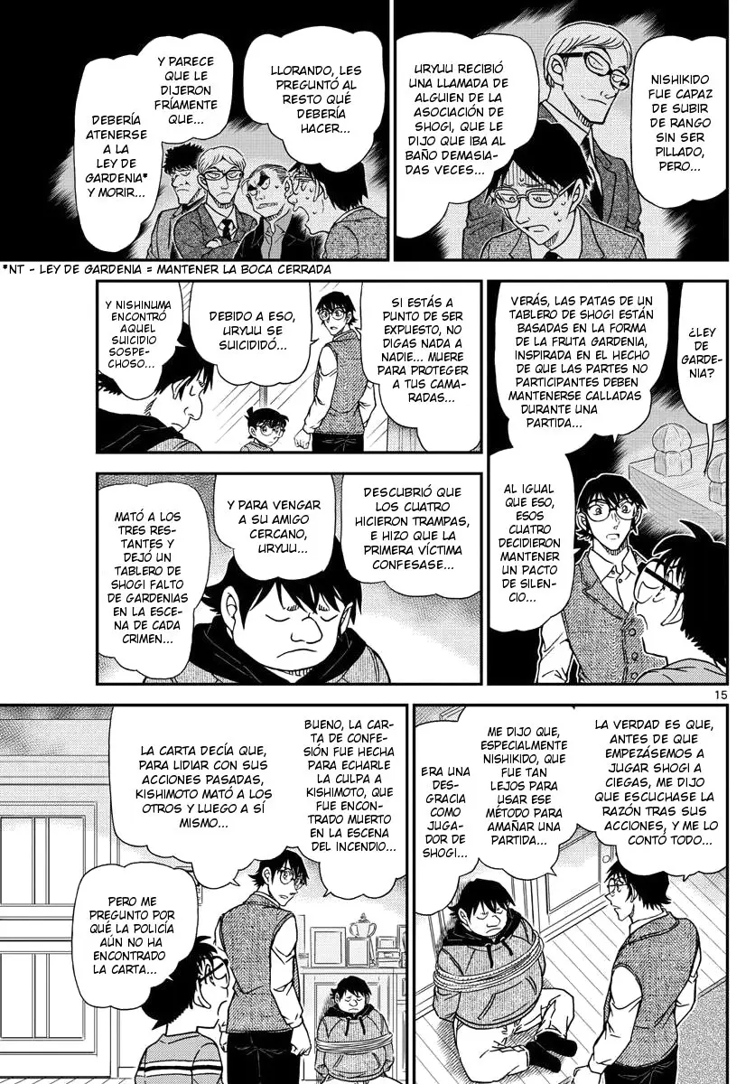 Detective Conan capítulo 1046 página 15