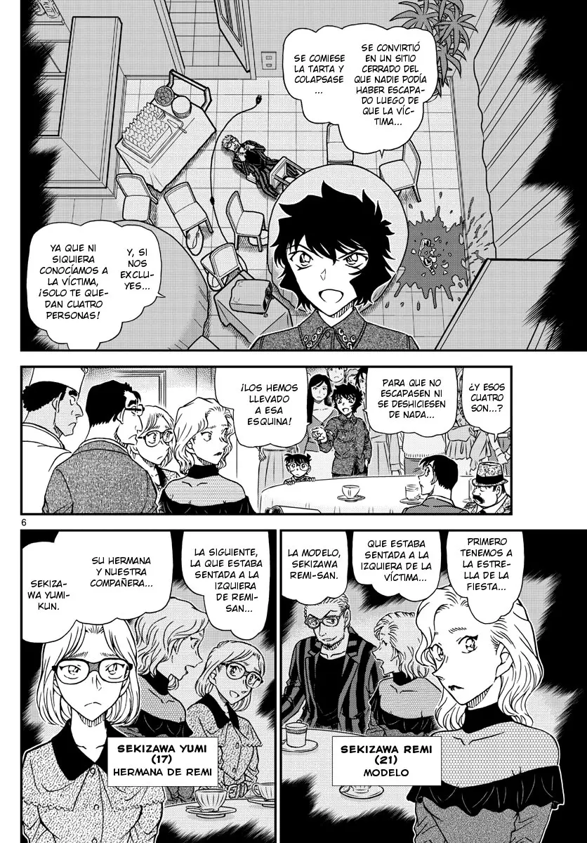 Detective Conan capítulo 1048 página 6