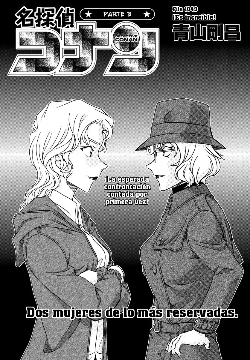 Detective Conan capítulo 1049 página 1