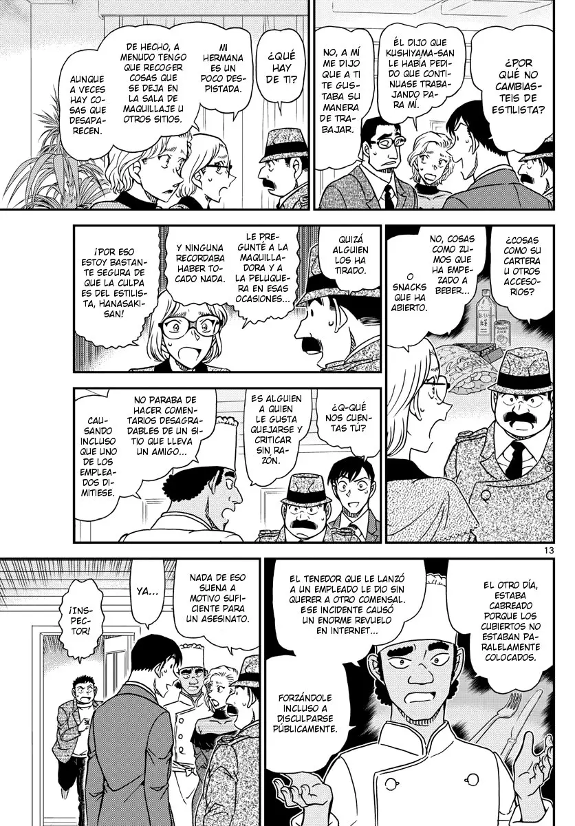 Detective Conan capítulo 1049 página 13