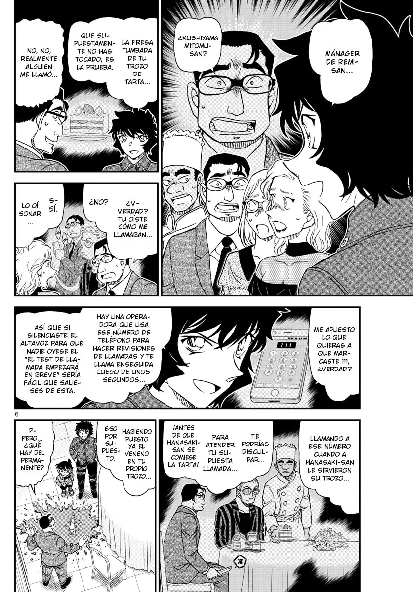 Detective Conan capítulo 1050 página 7