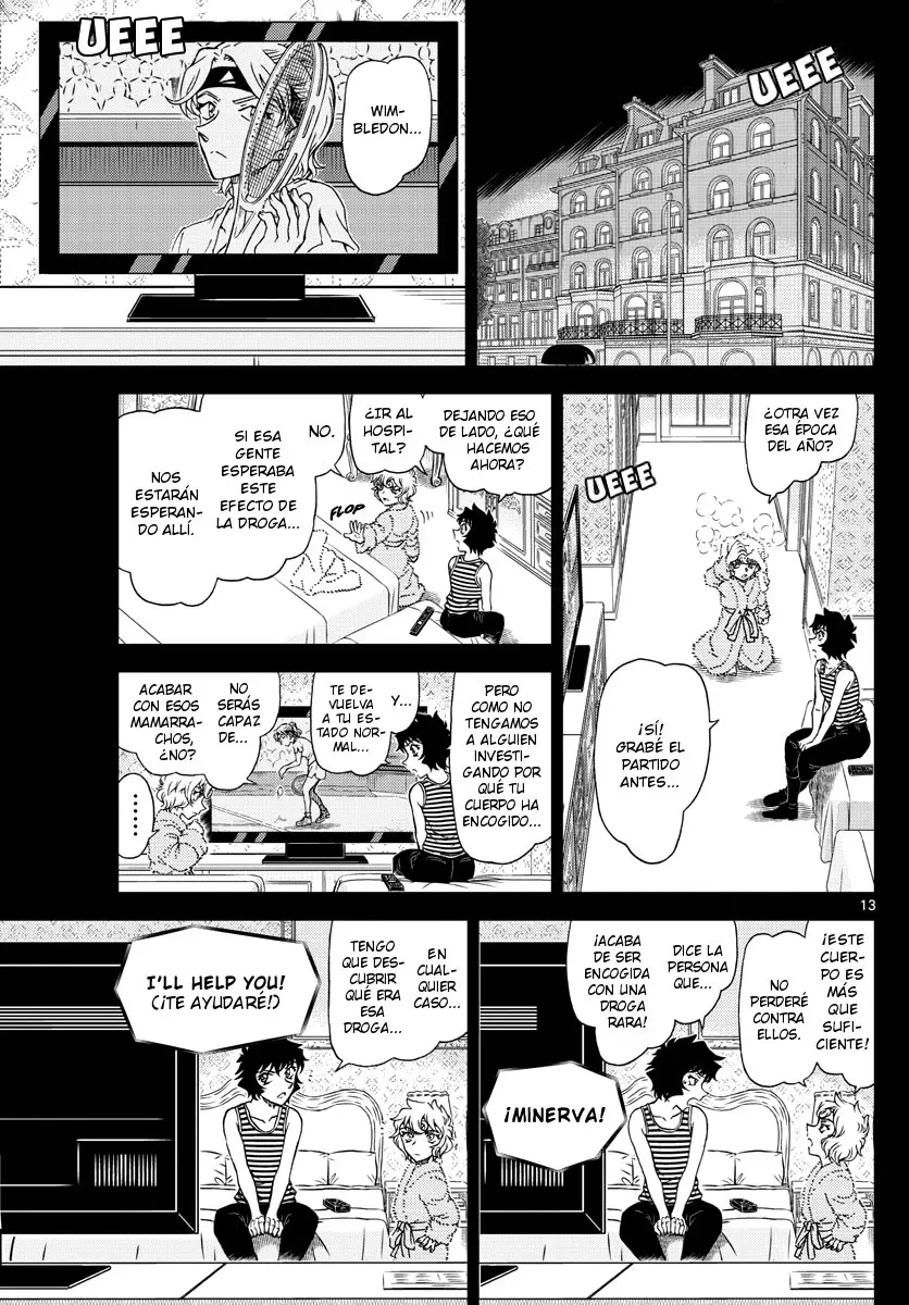 Detective Conan capítulo 1050 página 14