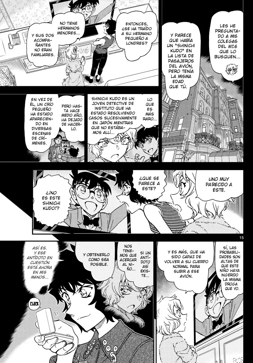 Detective Conan capítulo 1050 página 16