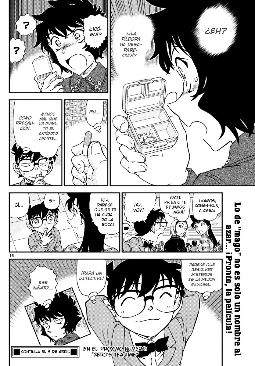 Detective Conan capítulo 1050 página 17