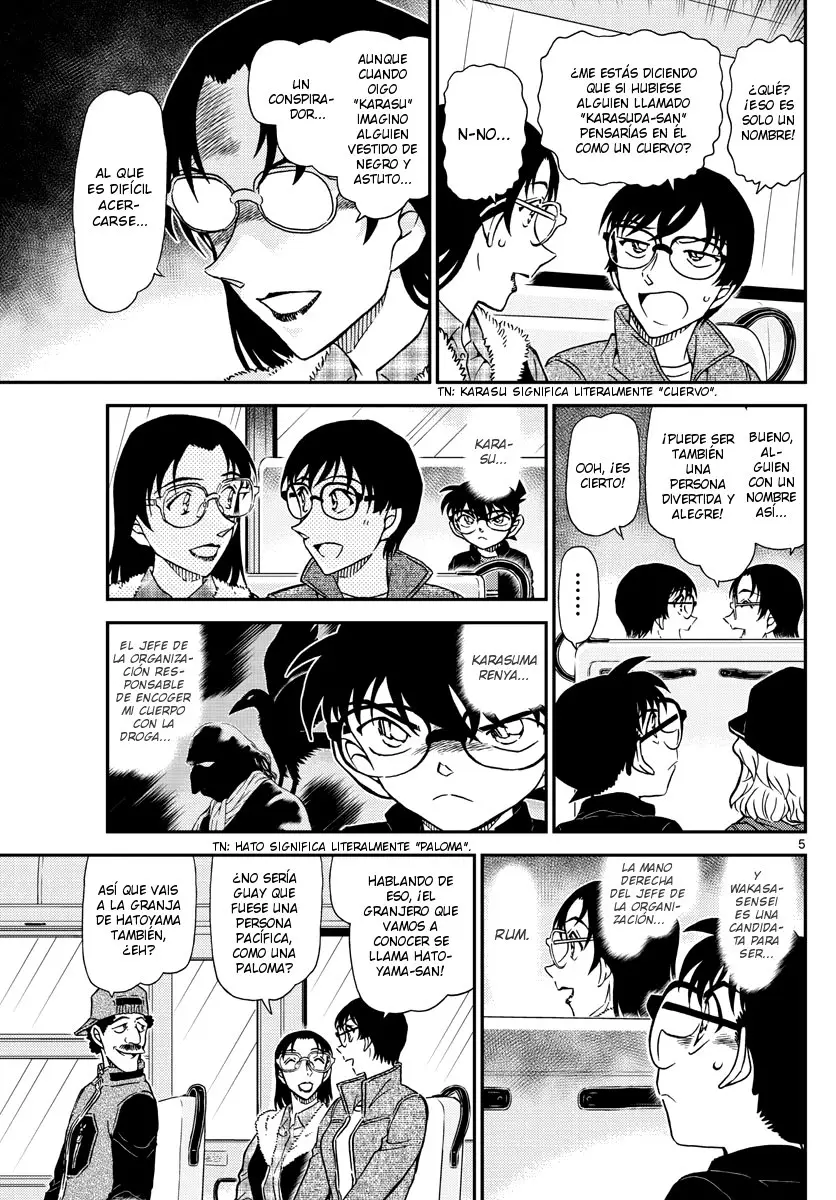 Detective Conan capítulo 1051 página 6