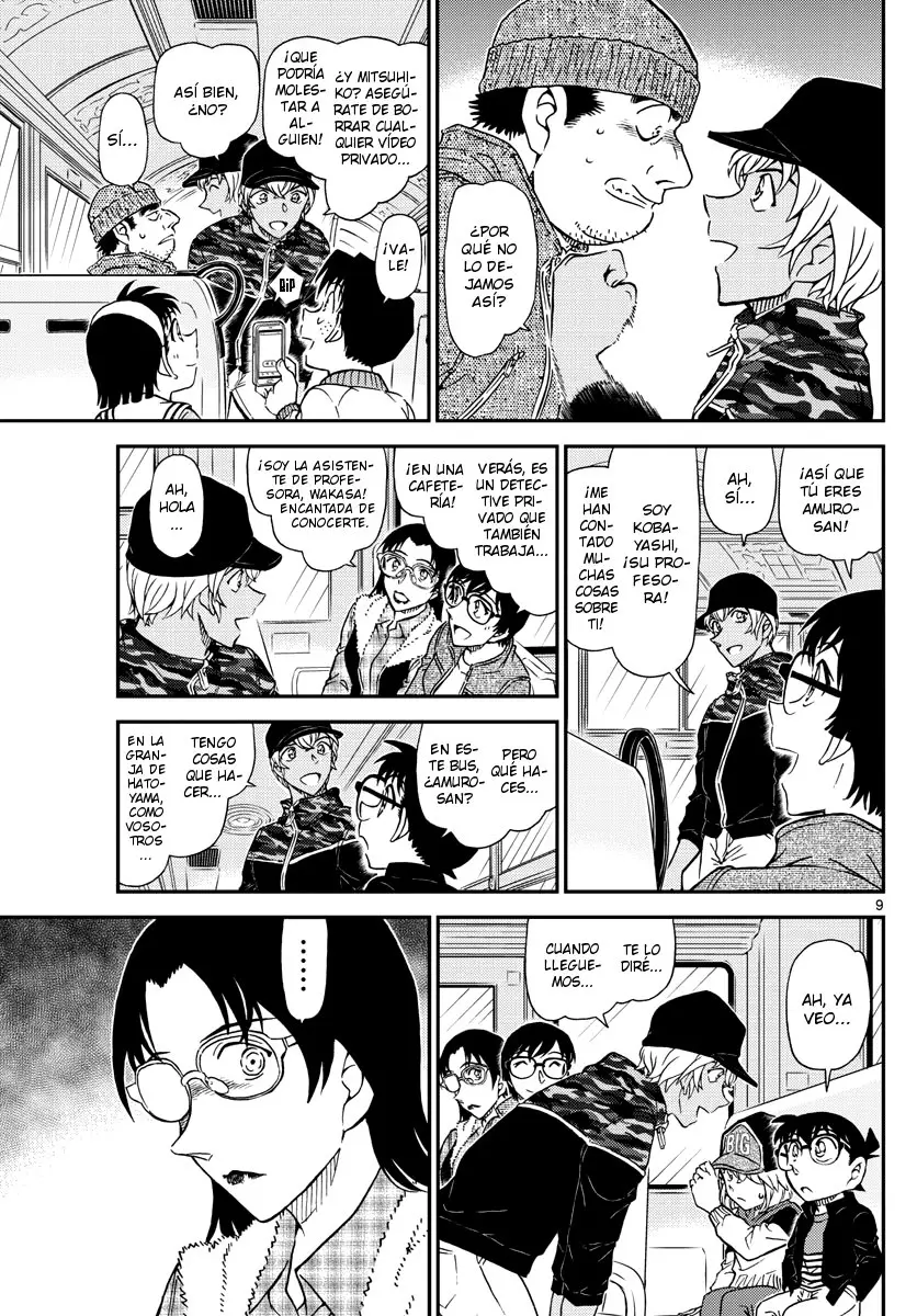 Detective Conan capítulo 1051 página 10