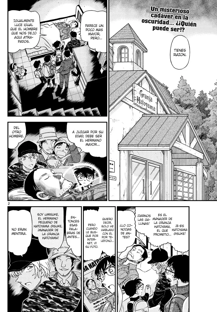 Detective Conan capítulo 1052 página 3