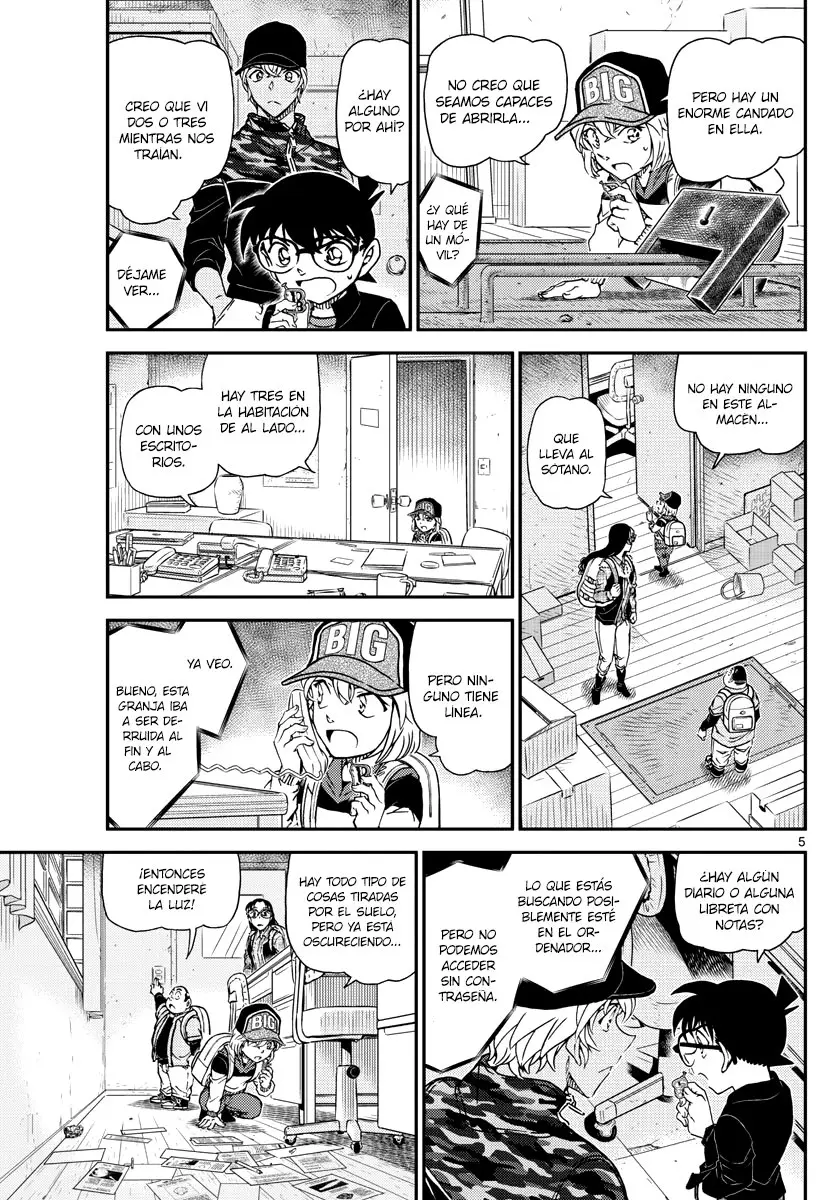 Detective Conan capítulo 1053 página 5