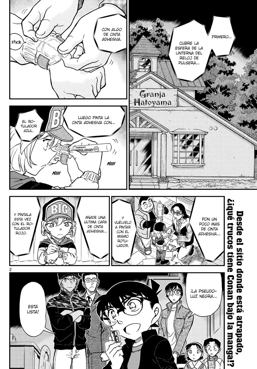 Detective Conan capítulo 1054 página 3