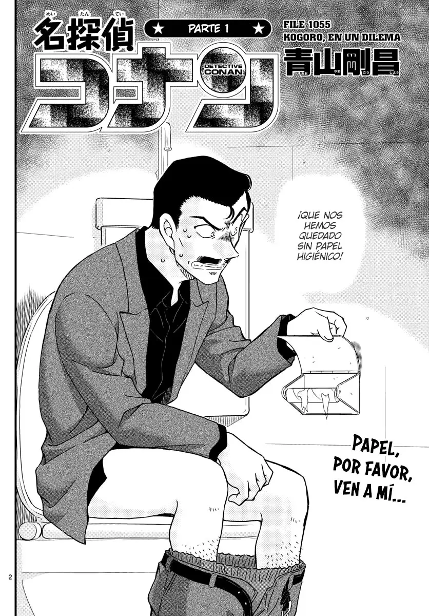 Detective Conan capítulo 1055 página 3