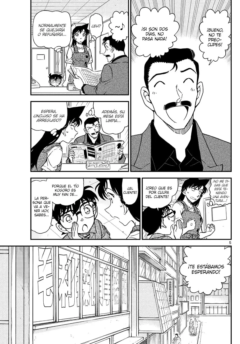 Detective Conan capítulo 1055 página 6