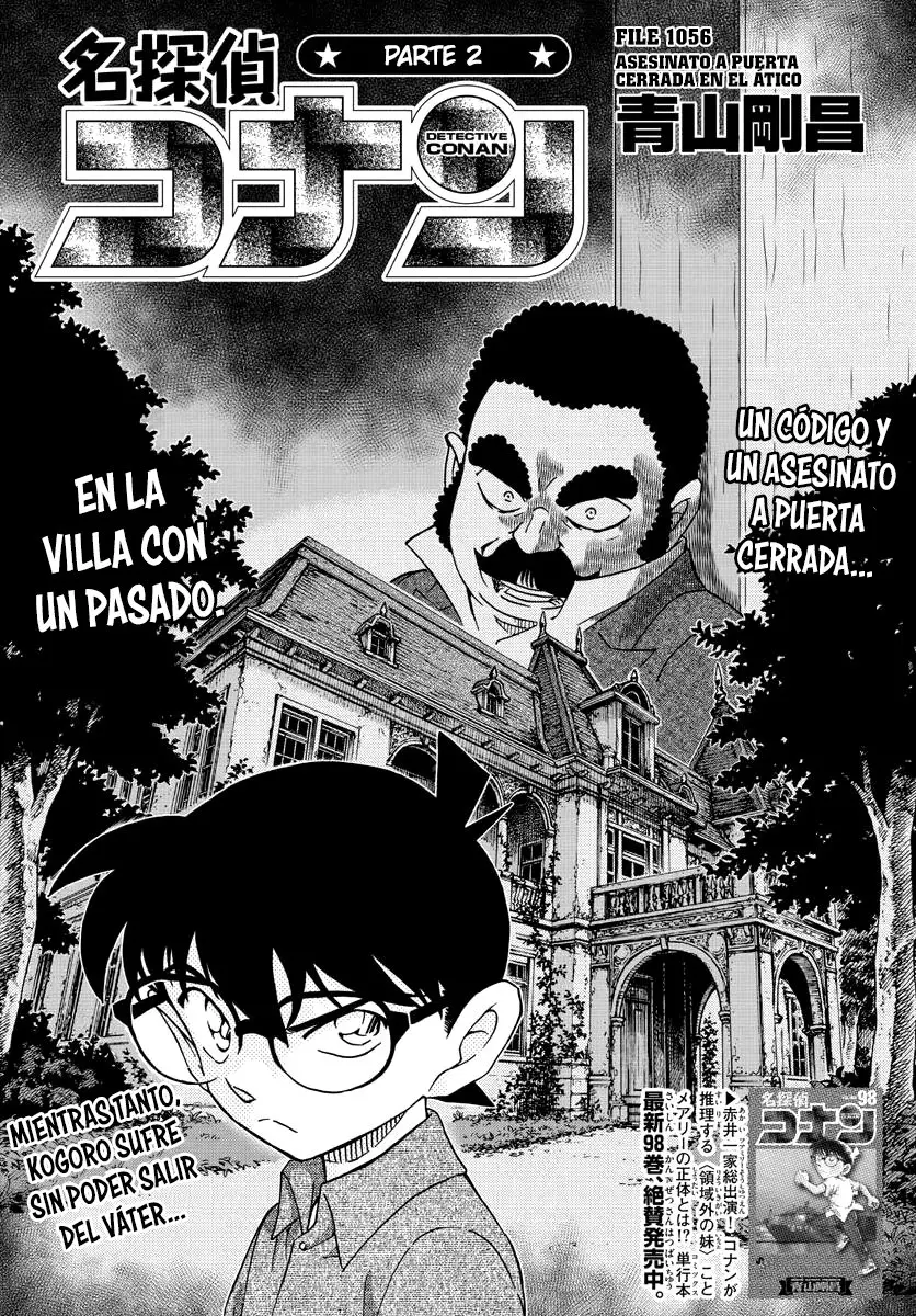 Detective Conan capítulo 1056 página 1