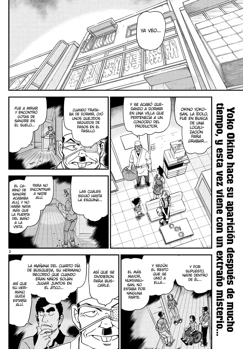 Detective Conan capítulo 1056 página 2