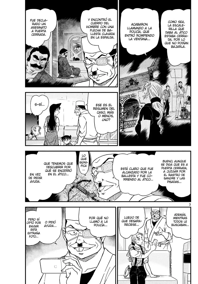 Detective Conan capítulo 1056 página 3