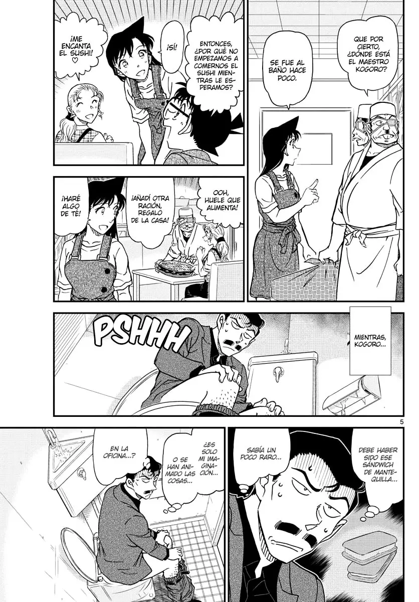 Detective Conan capítulo 1056 página 5