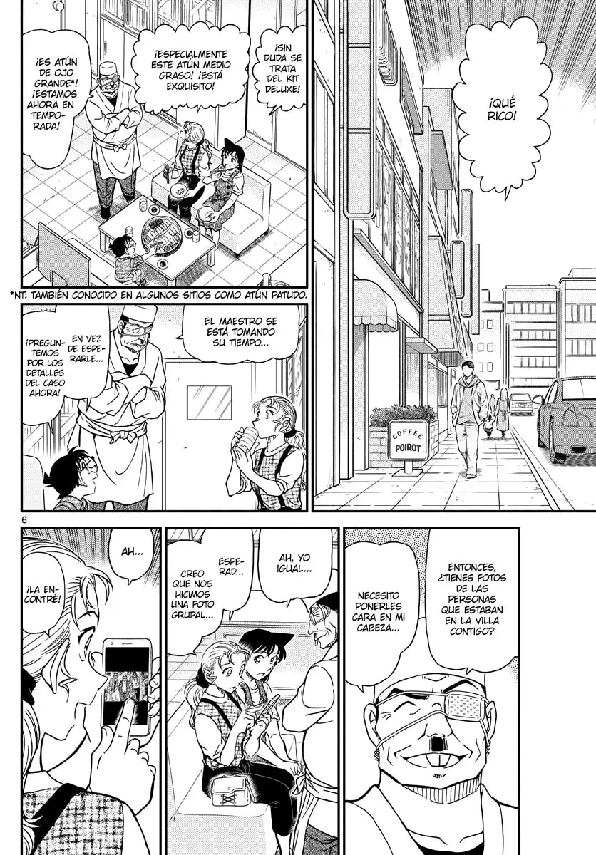 Detective Conan capítulo 1056 página 6