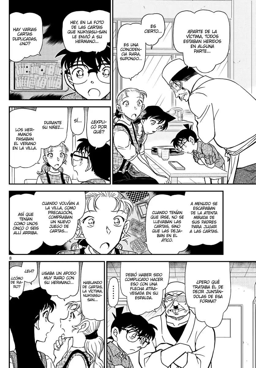 Detective Conan capítulo 1056 página 8