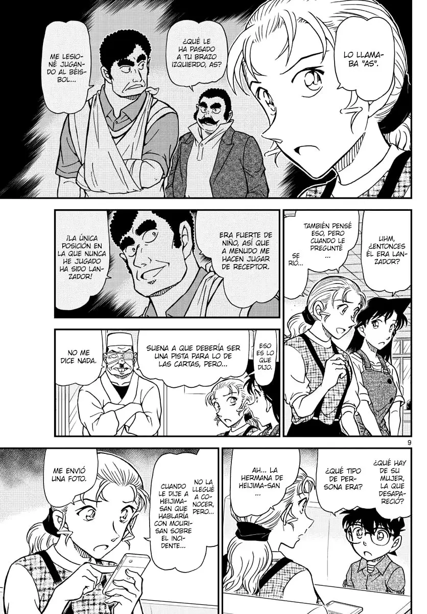 Detective Conan capítulo 1056 página 9